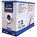 1000FT Cat6 Plenum Solid UTP 23AWG Blue Ethernet Cable C70560