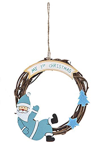 Mini Wreath Christmas Tree Decoration G737035