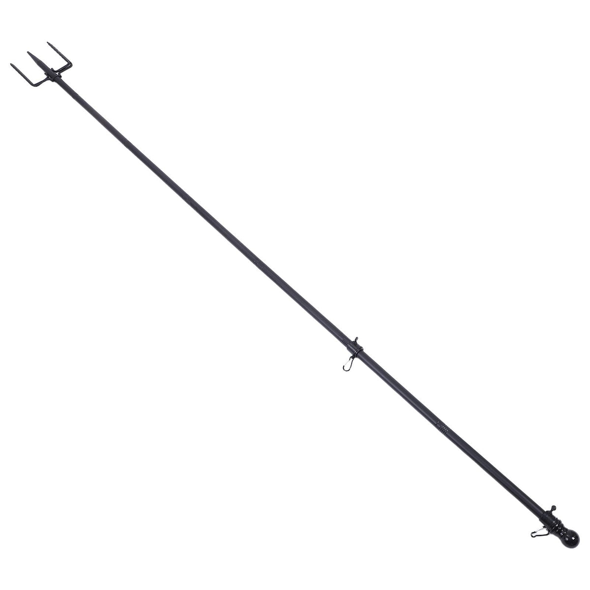 Heavy Duty Stainless Steel In Ground Flag Pole with 5 Prongs Base X847