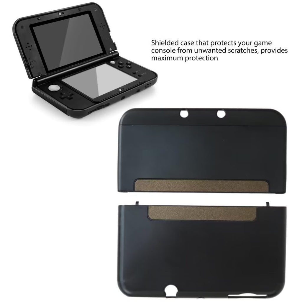 Hard Shell Case for New Nintendo 3DS LL XL 2015 Version - Black Q775