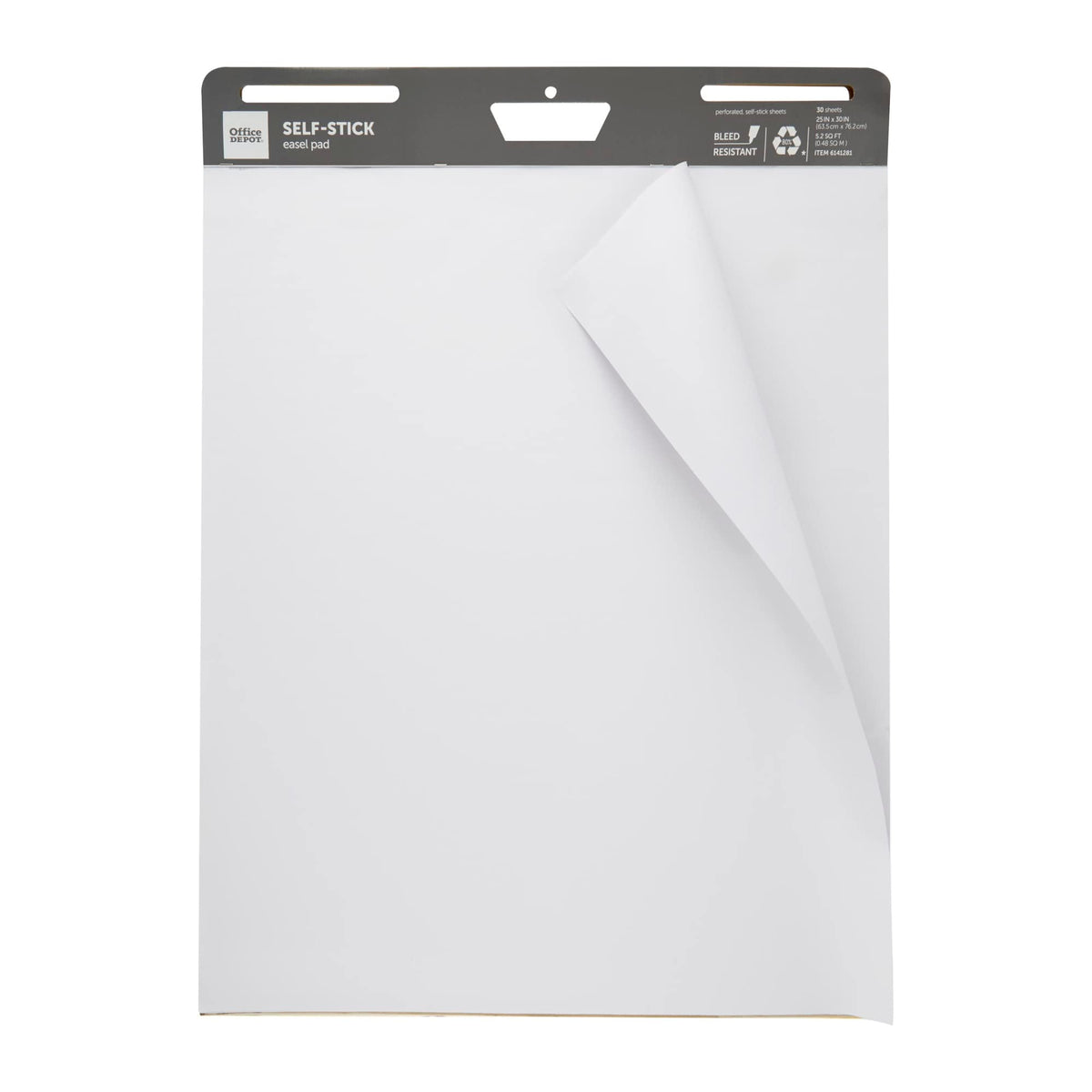 Self-Stick Easel Pad, 25" x 30", 30 Sheets, 30% Recycled, White P712