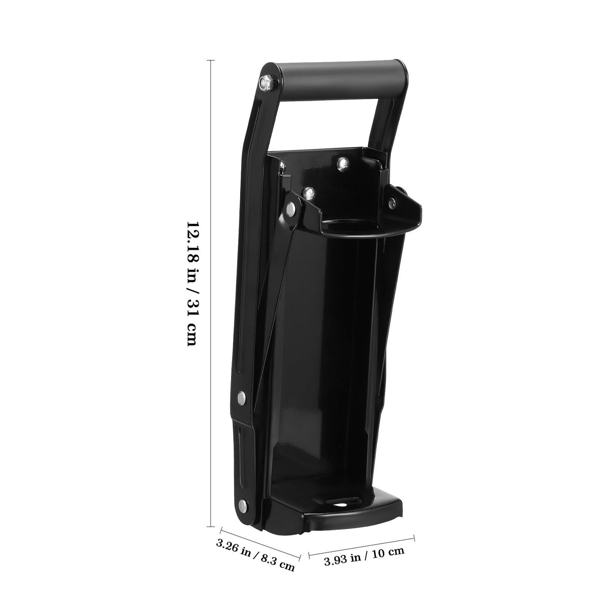 Wall Mounted Stainless Steel Can Crusher with Bottle Opener W7238