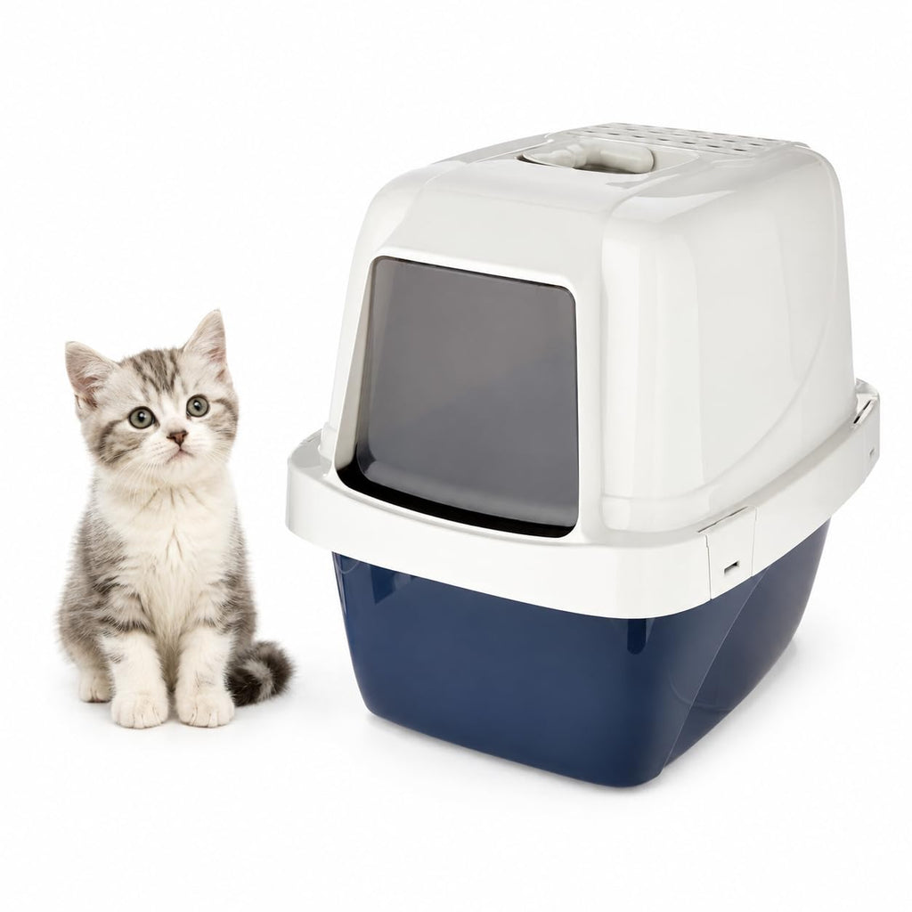 Extra-Large Enclosed Hooded Cat Litter Box Q82915