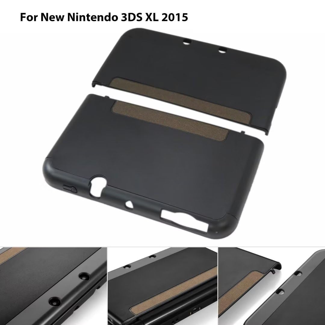 Hard Shell Case for New Nintendo 3DS LL XL 2015 Version - Black Q775