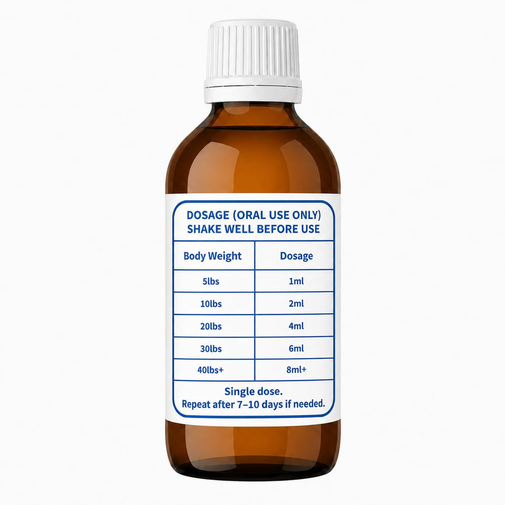 Dog & Cat Worm Care Liquid 3.38 fl oz V823795