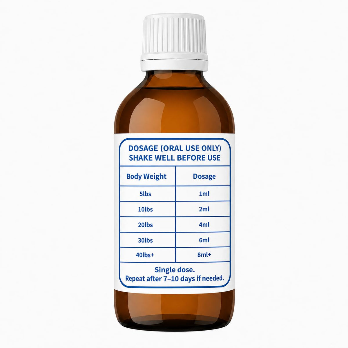 Dog & Cat Worm Care Liquid 3.38 fl oz V823795