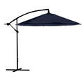 10 Ft Offset Cantilever Patio Umbrella with Cross Base Q5183