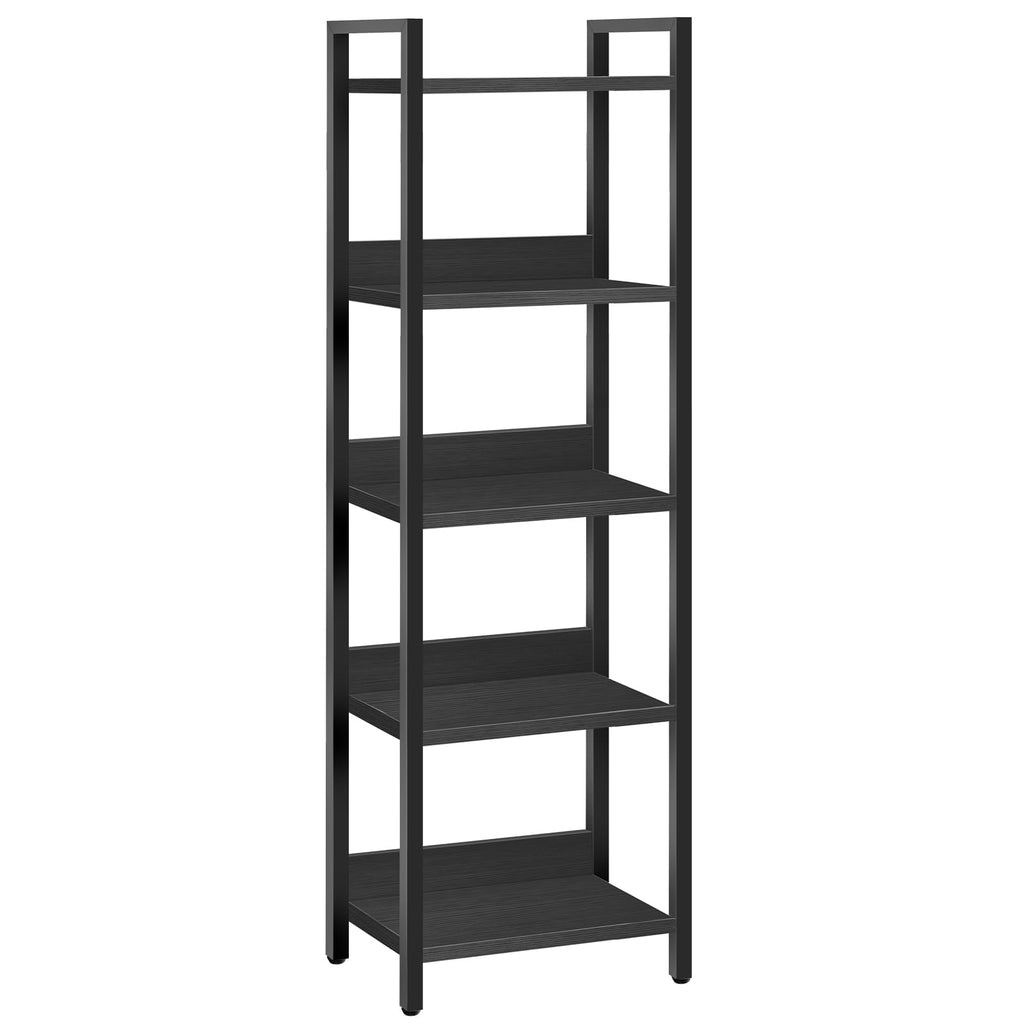 5-Tier Black Bookshelf X297