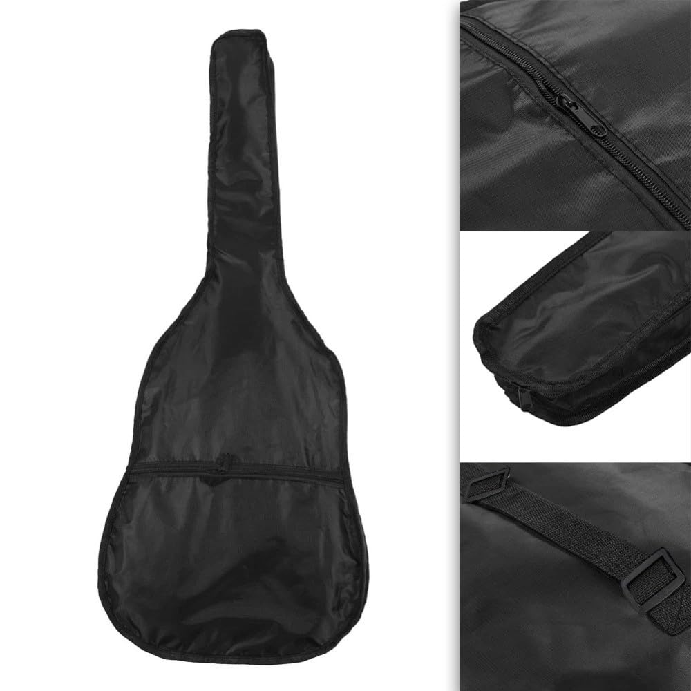 38 Inch Oxford Cloth Water Resistant Acoustic Guitar Gig Bag P74568