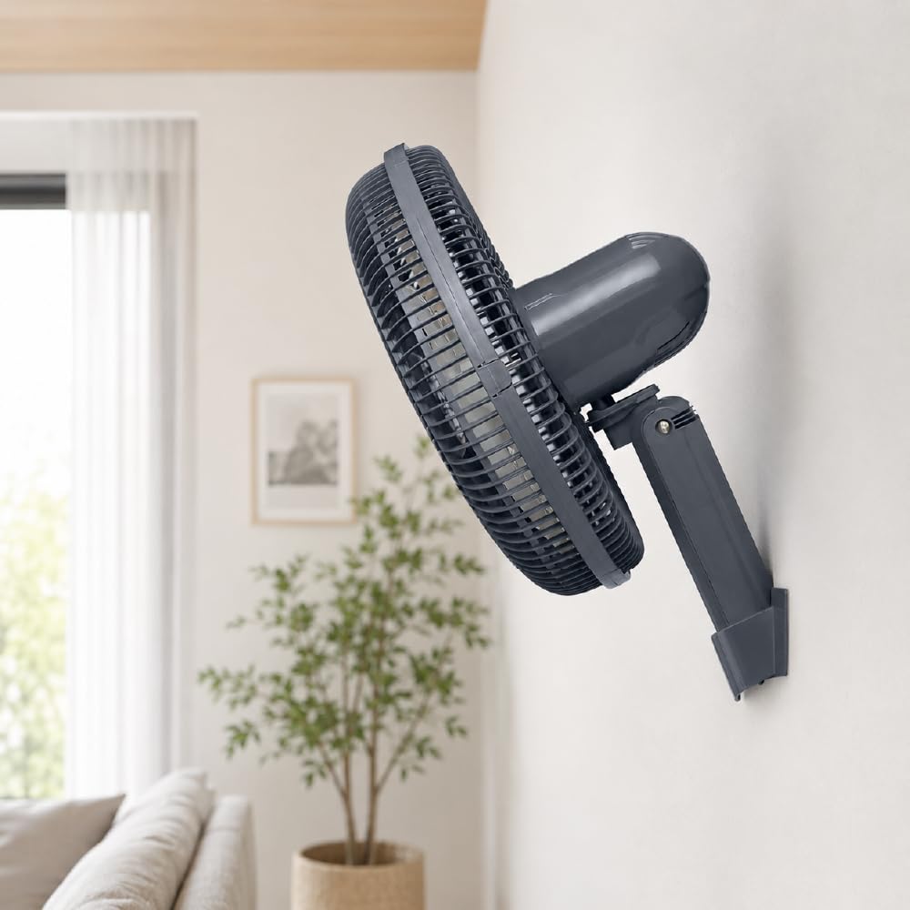 16” Pedestal Fan with Remote, Oscillating Standing Fan N77327