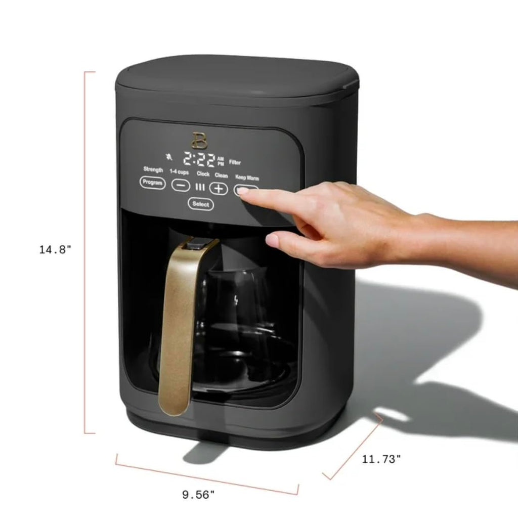 14-Cup Programmable Drip Coffee Maker with Reusable Filter T767587