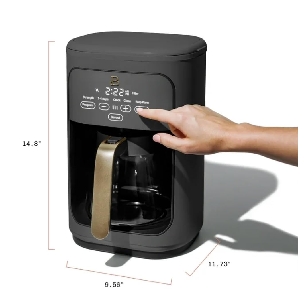 14-Cup Programmable Drip Coffee Maker with Reusable Filter T767587