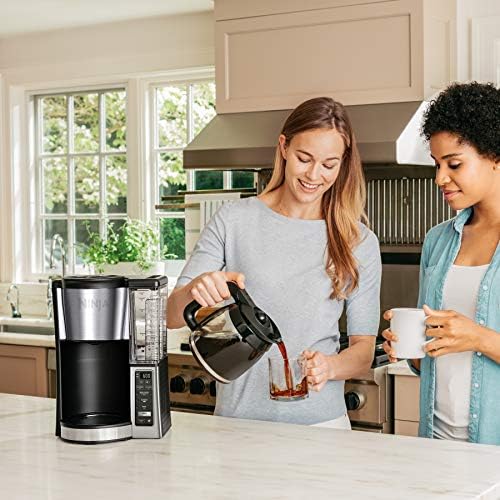 12-Cup Programmable Coffee Maker, 60 oz, Black/Stainless Steel Q1717