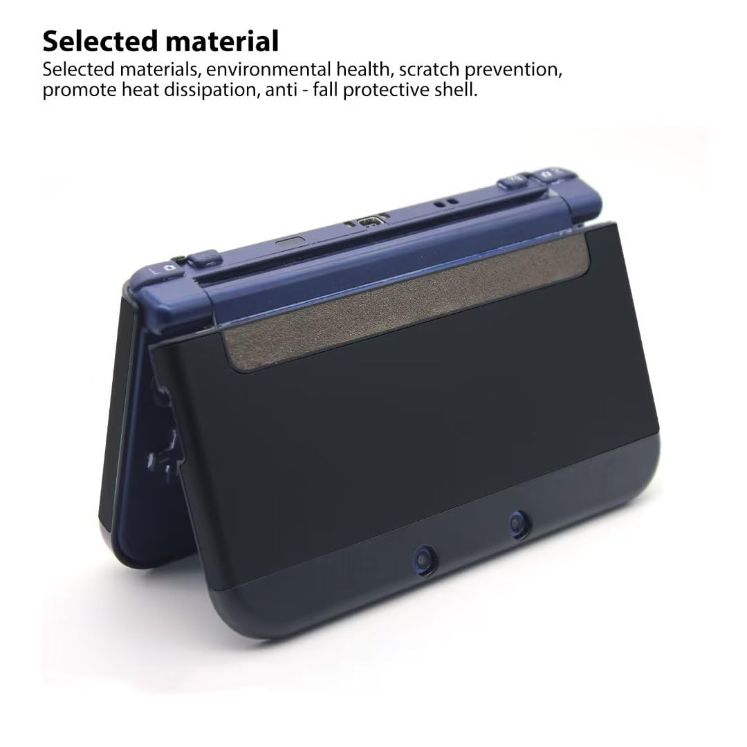Hard Shell Case for New Nintendo 3DS LL XL 2015 Version - Black Q775