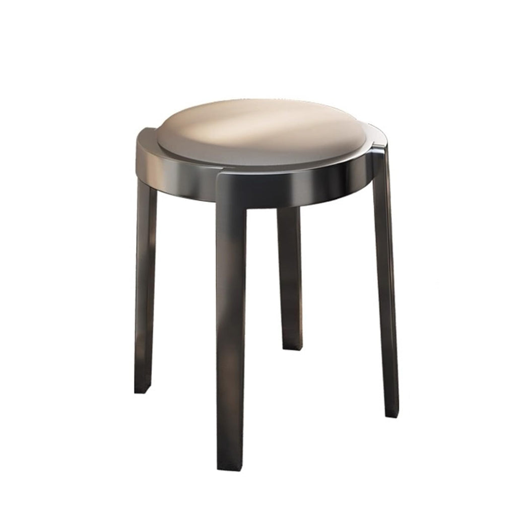 Round Stackable Stainless Steel Stools G745352