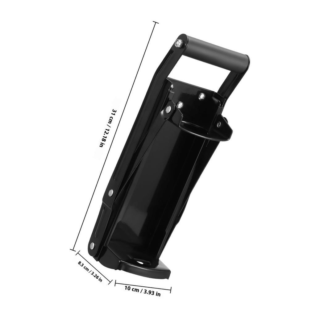 Wall Mounted Stainless Steel Can Crusher with Bottle Opener W7238