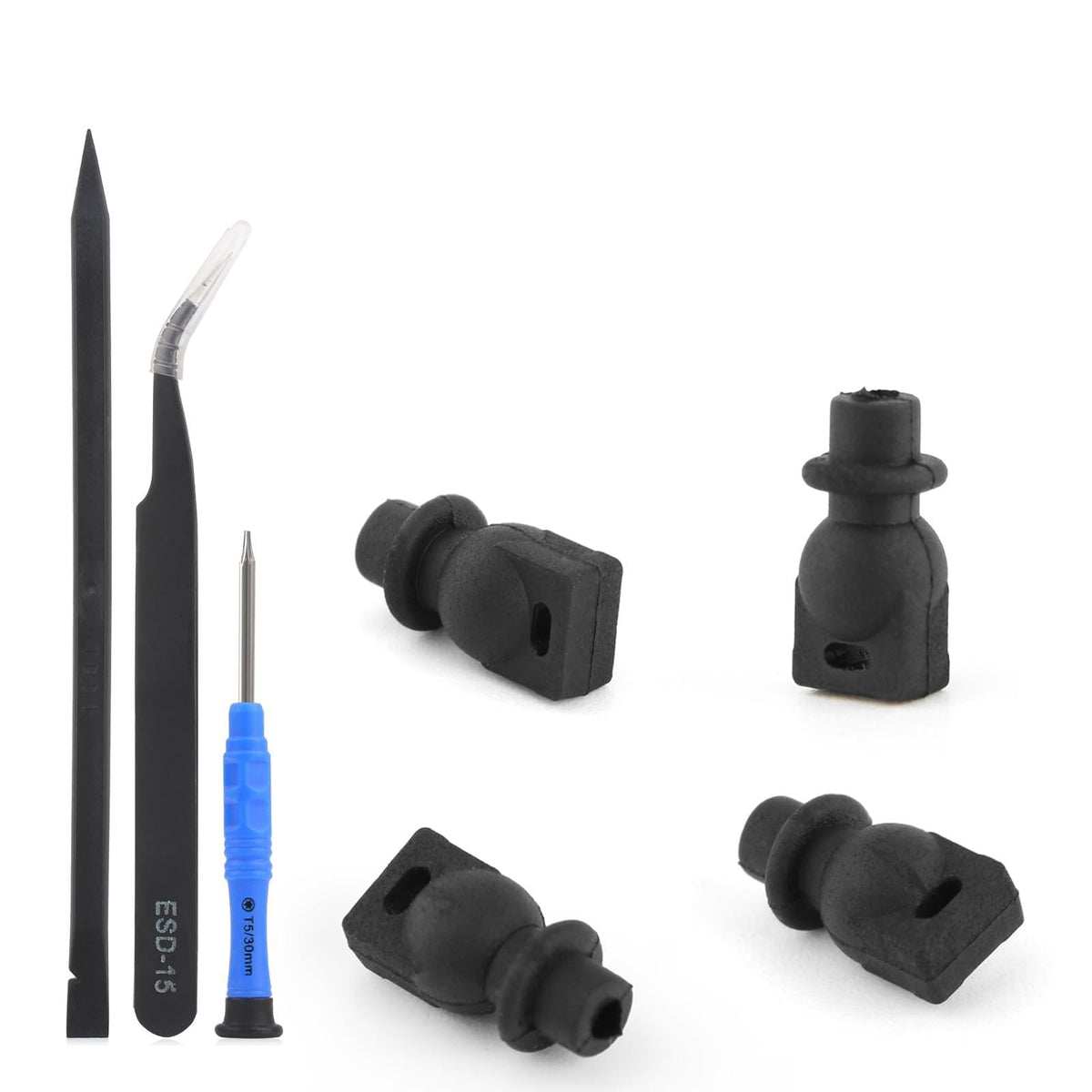 4Pcs Gimbal Shock Absorption Rubber Damper Mounts with Repair Tools C887