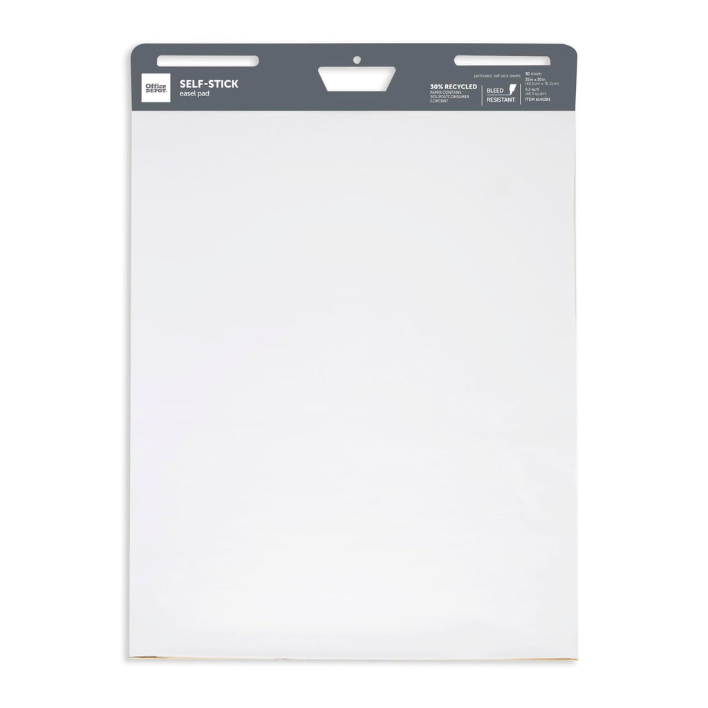 Self-Stick Easel Pad, 25" x 30", 30 Sheets, 30% Recycled, White P712