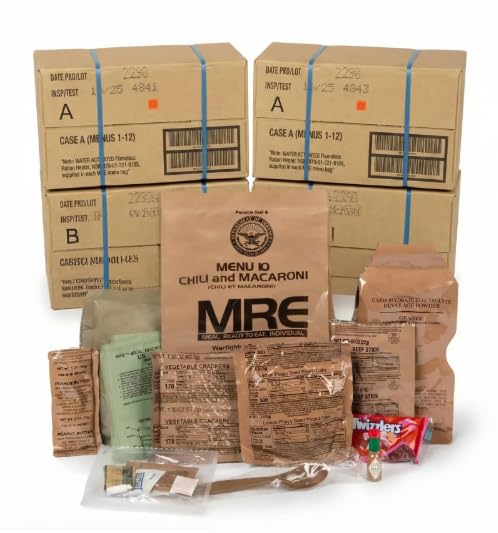 Emergency Food Supply Freeze Dried Ready Meals Variety Pack of 48 F99279