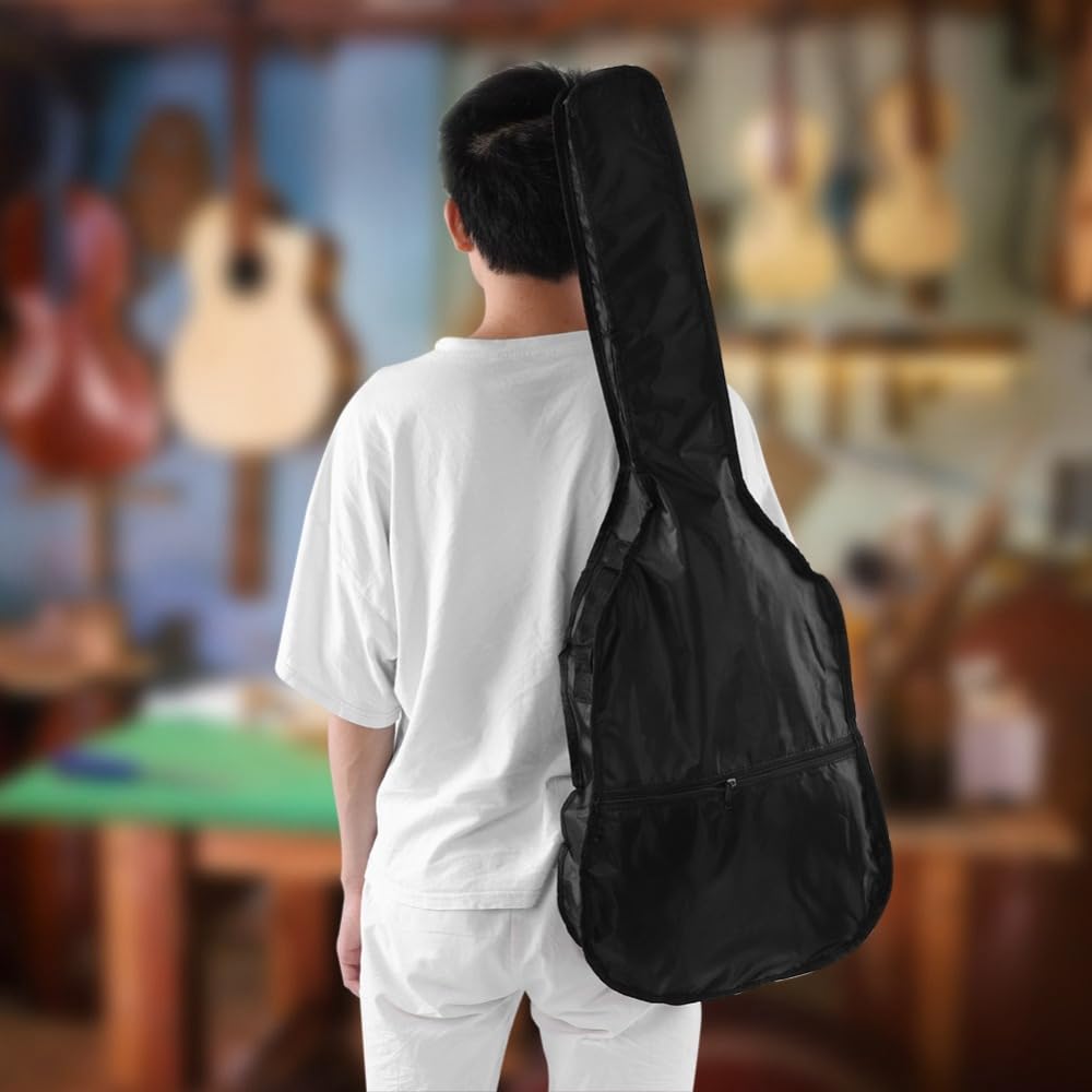 38 Inch Oxford Cloth Water Resistant Acoustic Guitar Gig Bag P74568