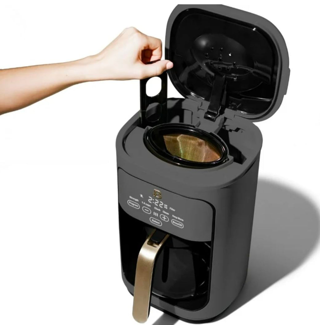 14-Cup Programmable Drip Coffee Maker with Reusable Filter T767587
