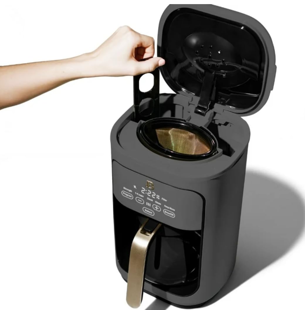 14-Cup Programmable Drip Coffee Maker with Reusable Filter T767587