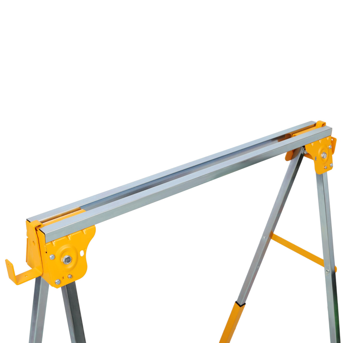 Adjustable Folding Steel Sawhorse 2-Pack 1000 lbs Capacity C511474