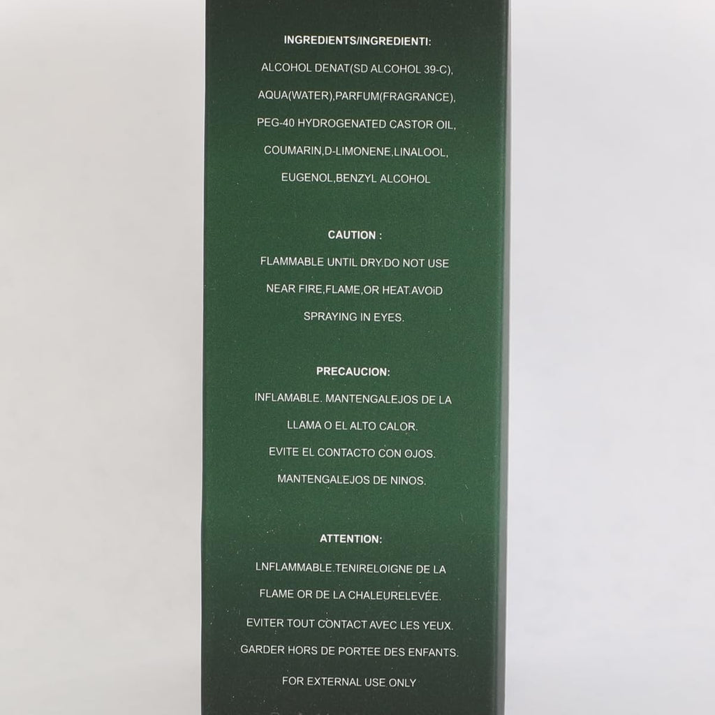 Green Woody Aromatic Eau de Toilette 100ml Q6219