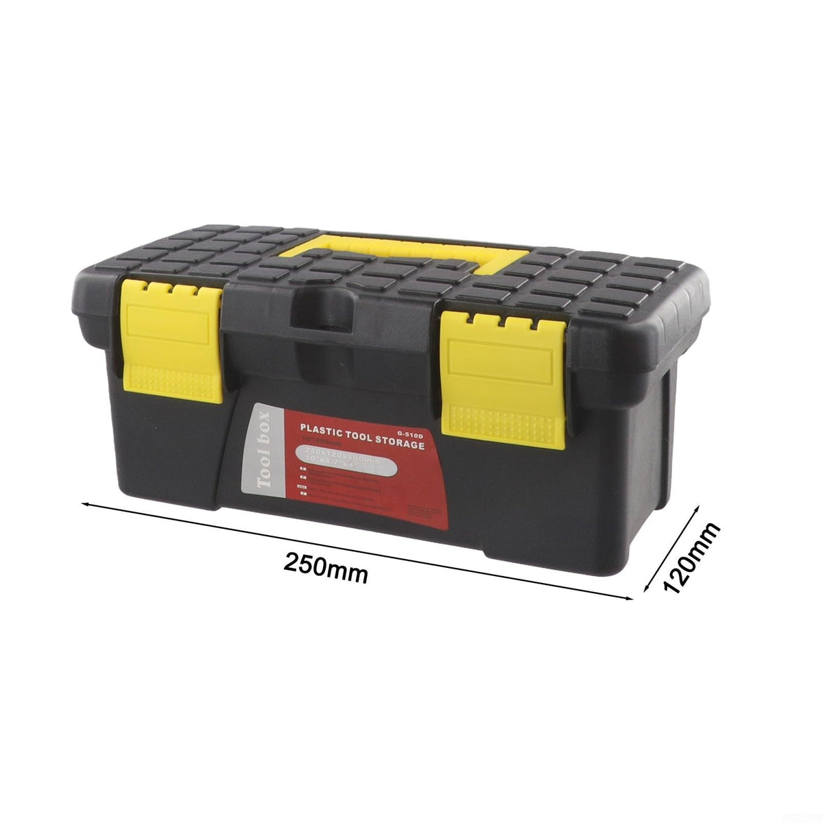 10 Inch Plastic Tool Box Storage Case B5613