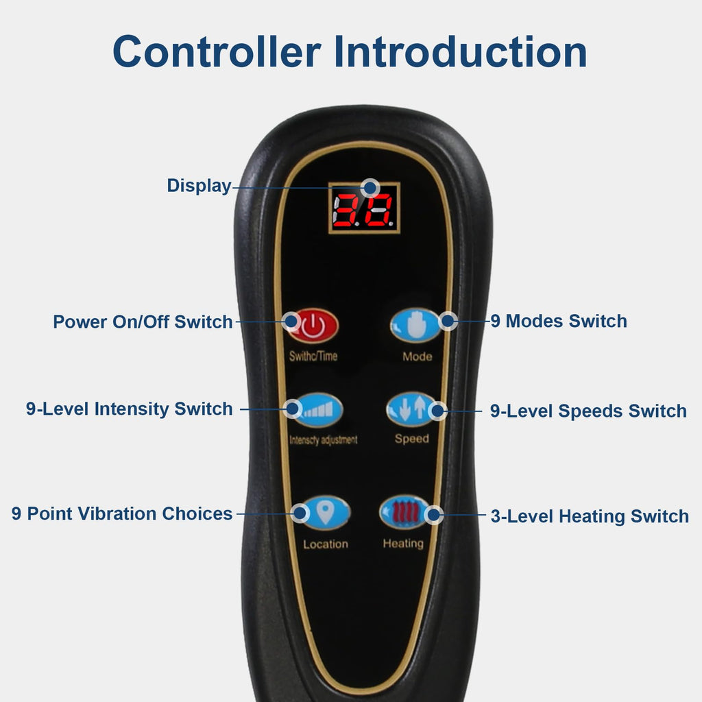 Full Body Massage Mat with Heat I3578