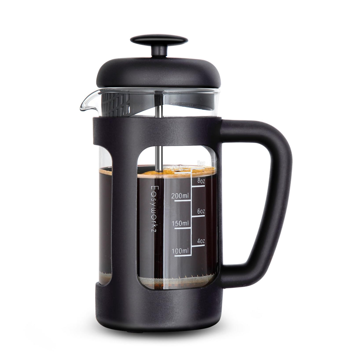 12 oz Borosilicate Glass French Press K2531