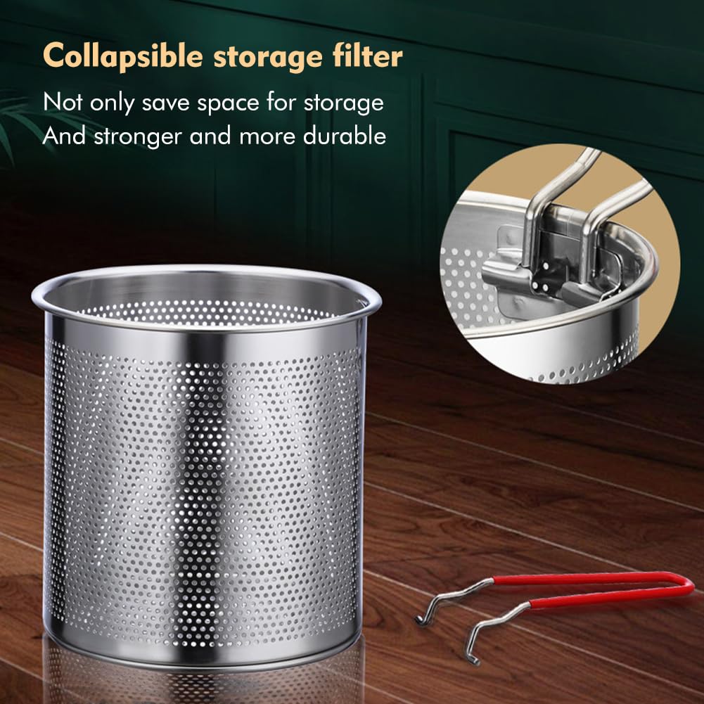 Small Stainless Steel Deep Fryer Pot with Basket O9931