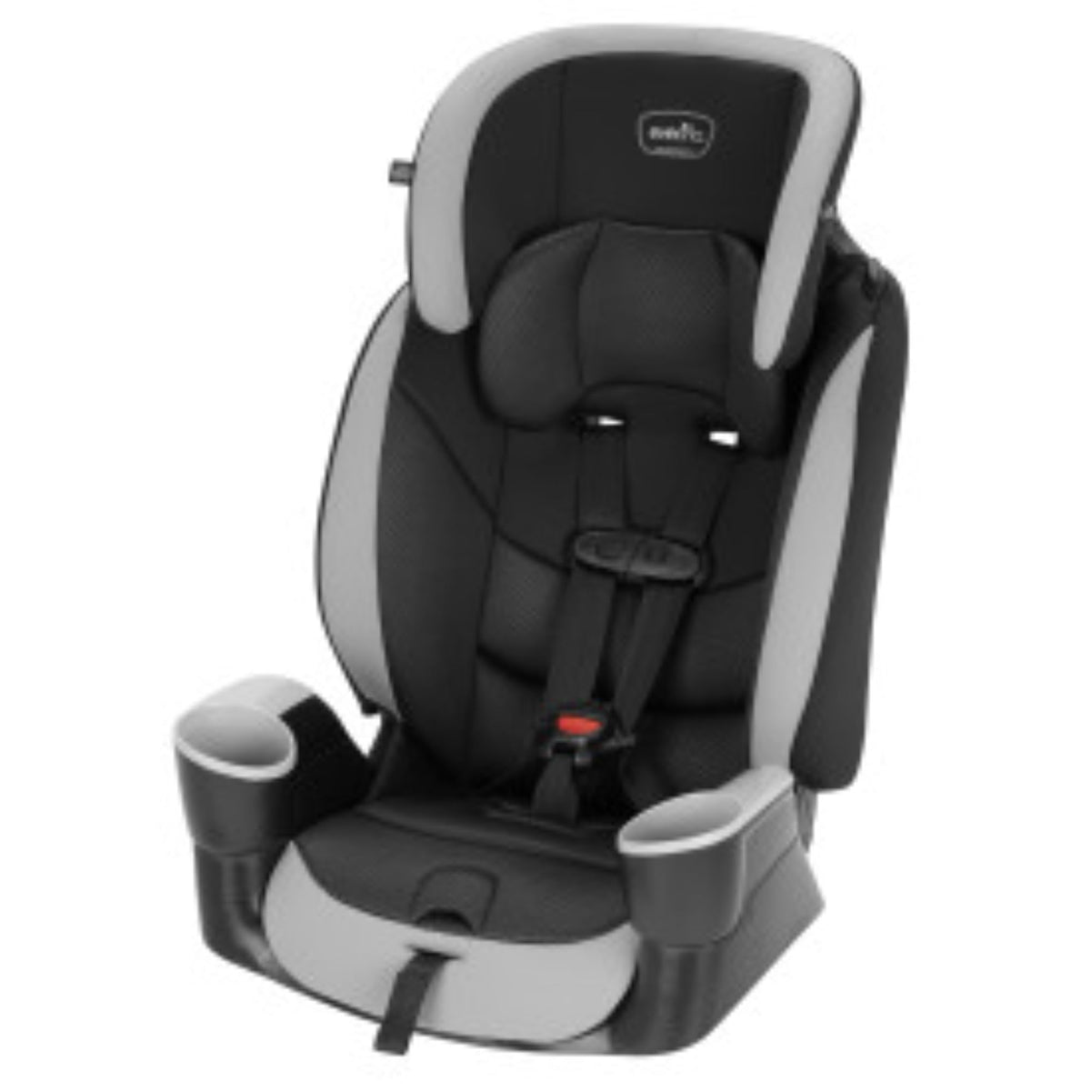 High-Back Booster Car Seat with Harness, 22 to 110lbs, Granite Gray W275