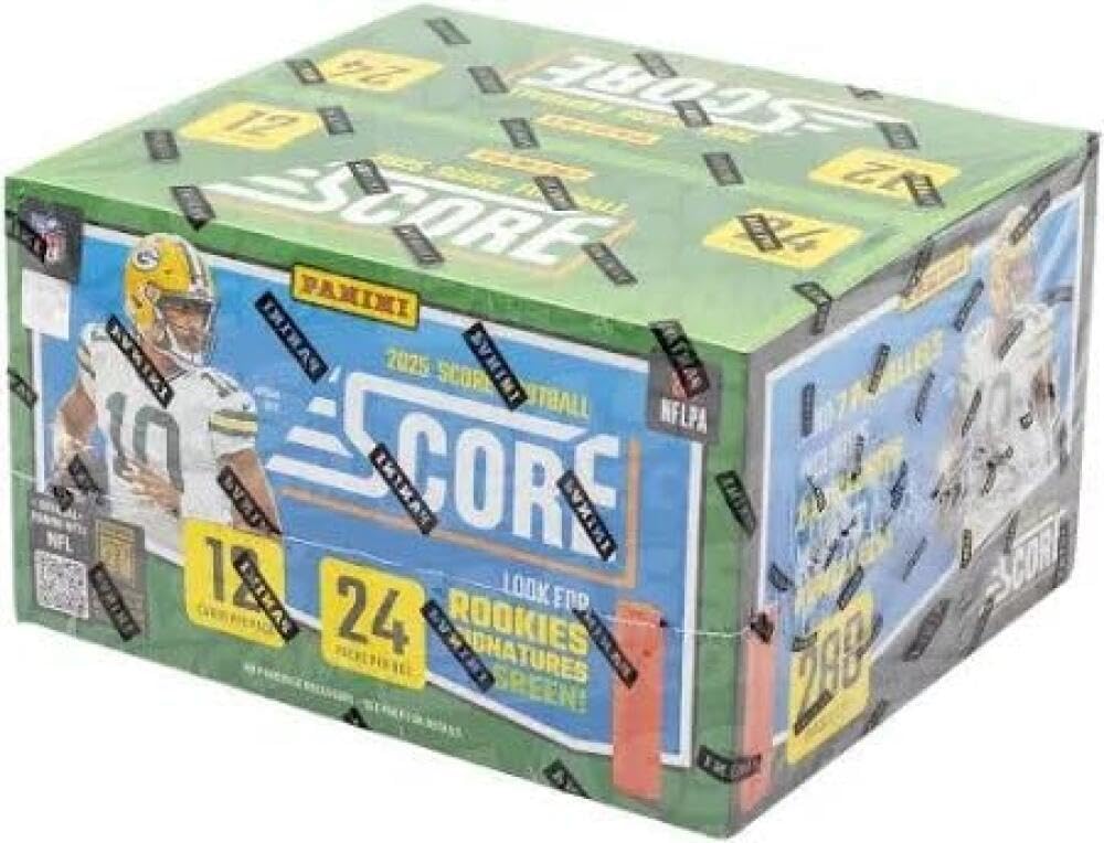 2025 Score NFL Football Retail Box 24 Packs P908