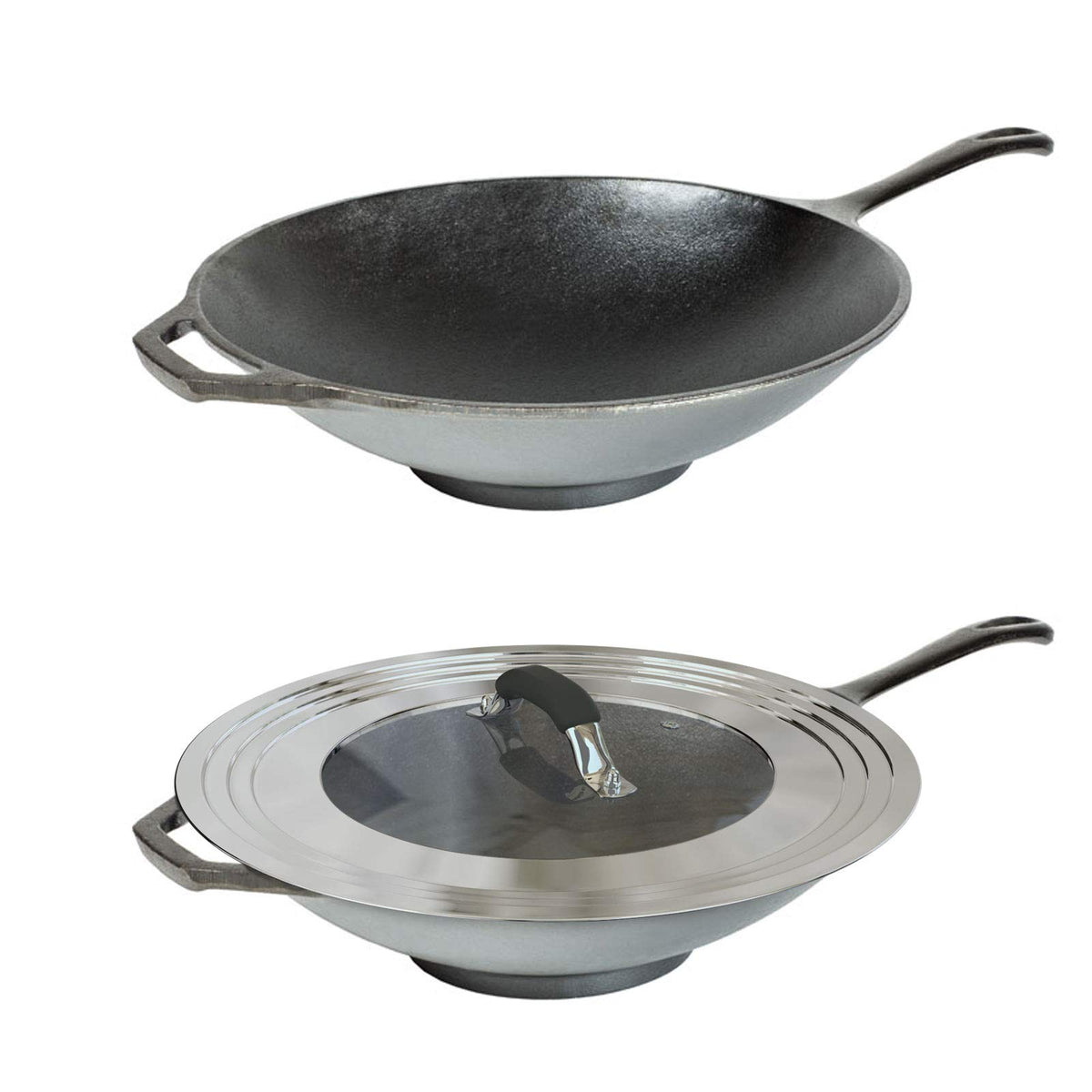 Stainless Steel Universal Lid for Pans Pots Fits 8.25 9 10 11 12 Inch N699
