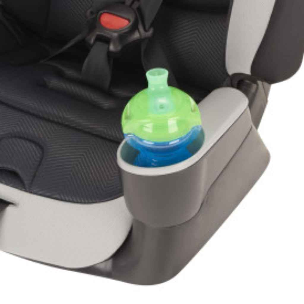 High-Back Booster Car Seat with Harness, 22 to 110lbs, Granite Gray W275