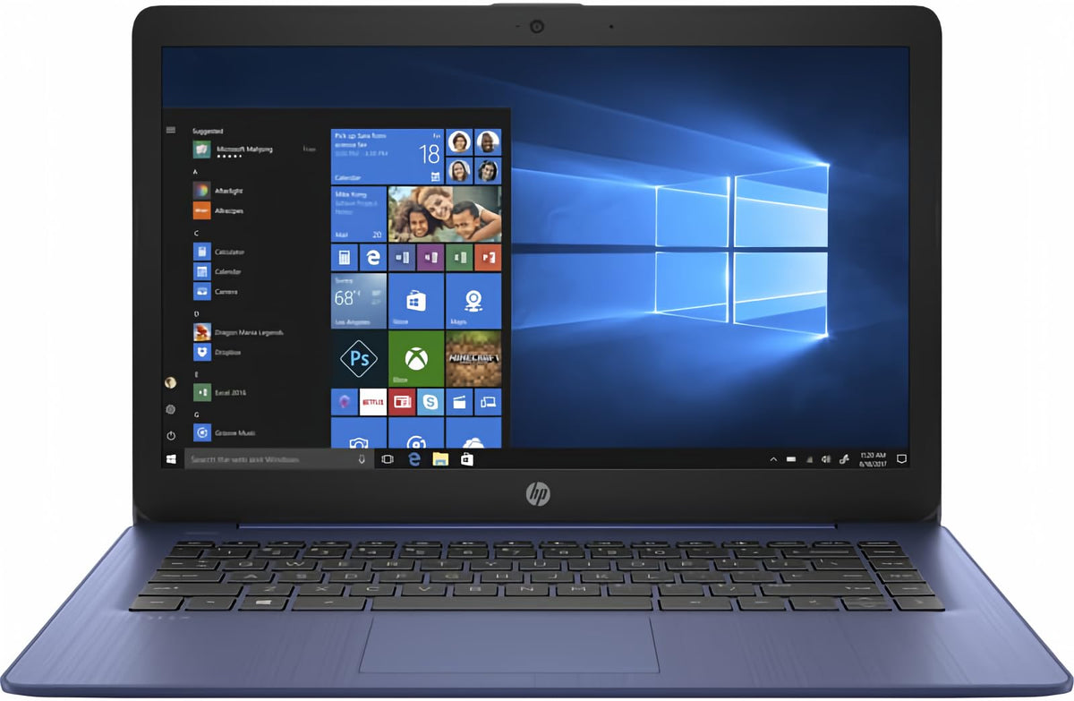 14 Inch Laptop Computer Intel Celeron N4020 4GB DDR4 RAM 64GB eMMC Windows 11 Home H17316