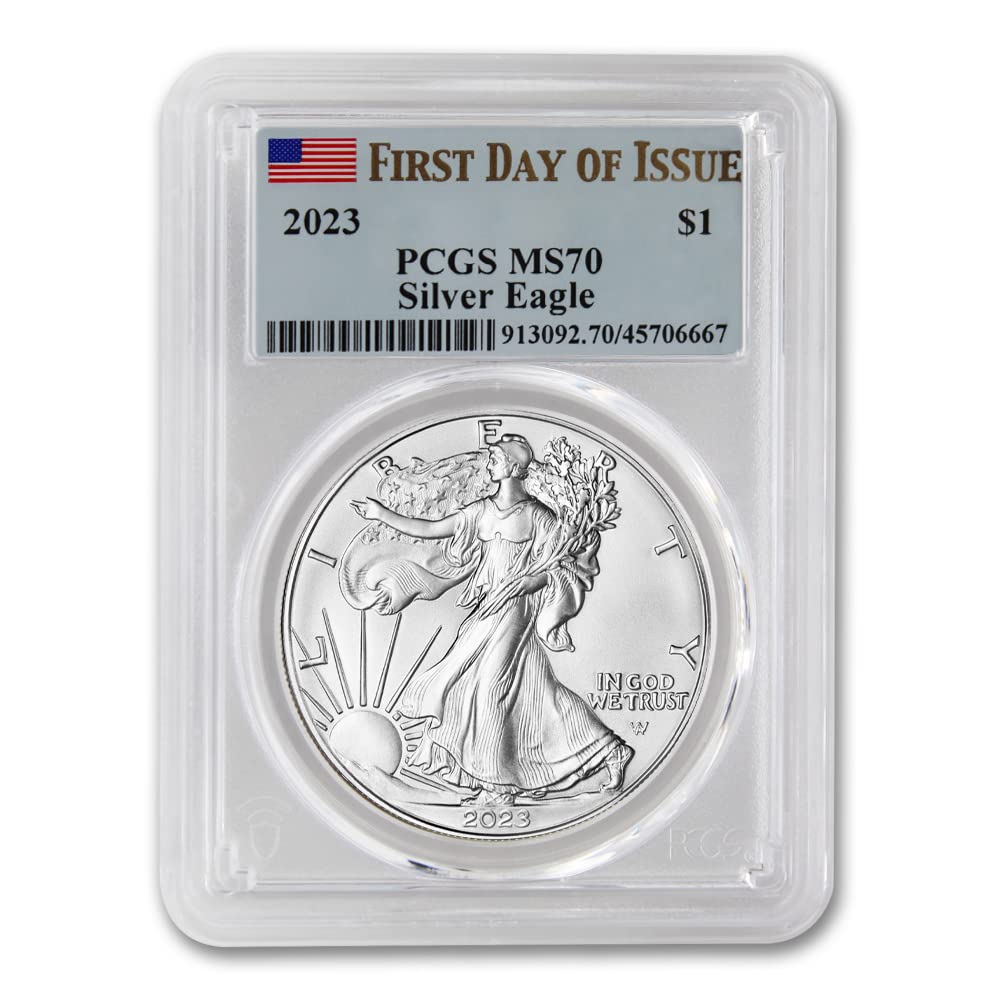 1 oz American Silver Eagle Coin MS-70 X1985