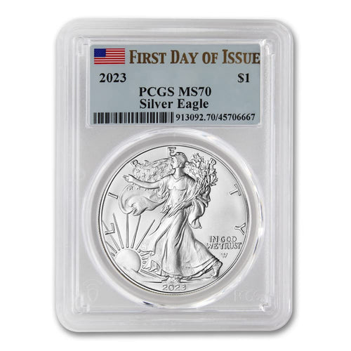 1 oz American Silver Eagle Coin MS-70 X1985