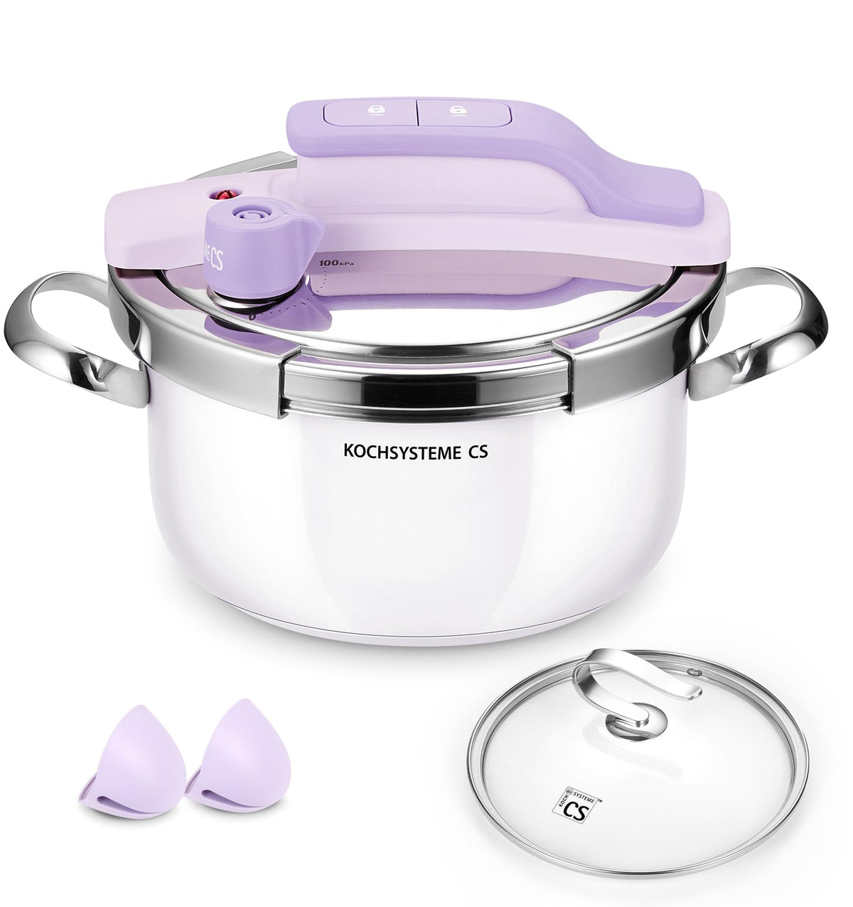 Small Stainless Steel Pressure Cooker 3.2 Quart S195