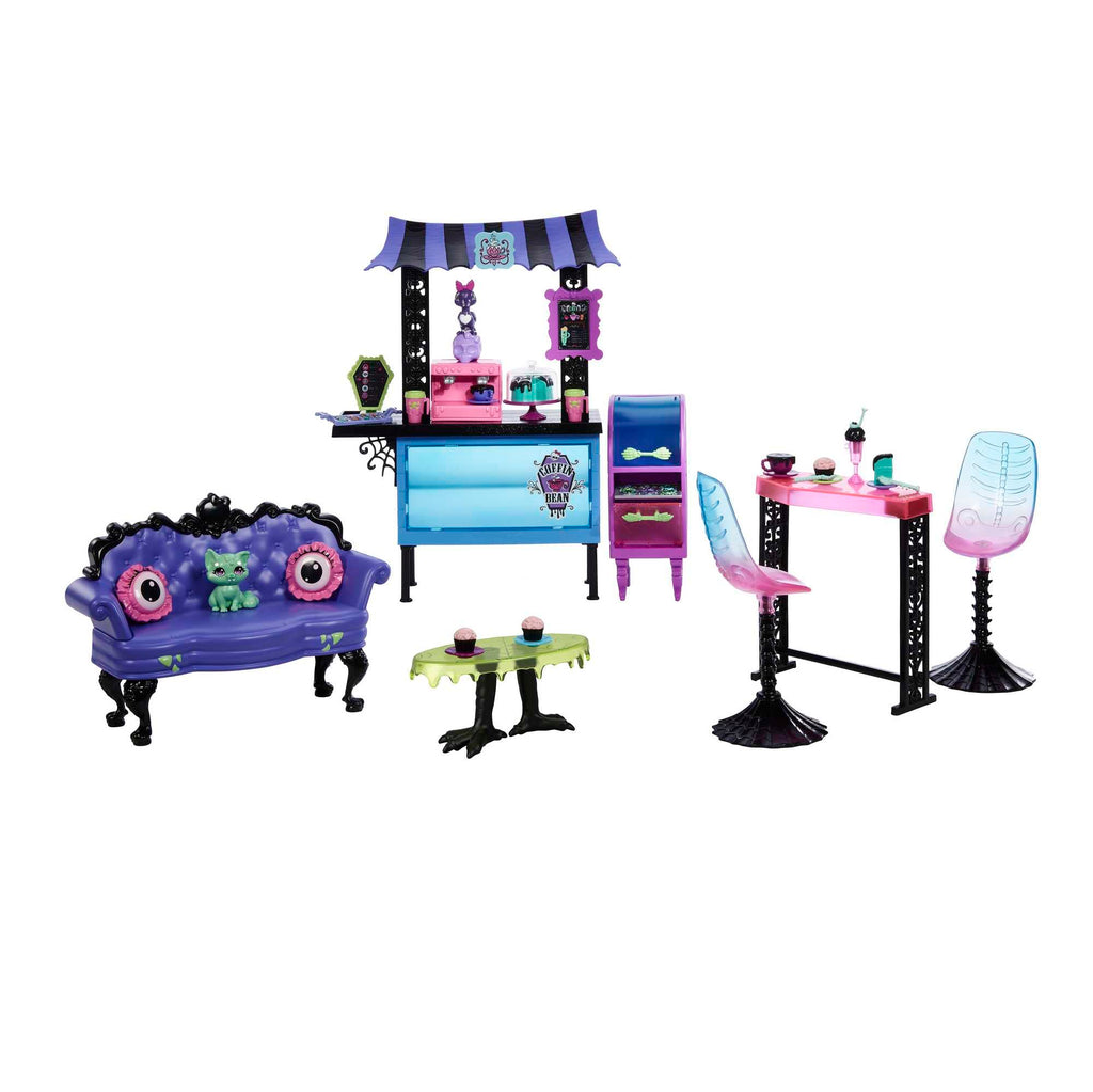 Playset with Cafe Furniture & Coffee Shop Accessories Y9156