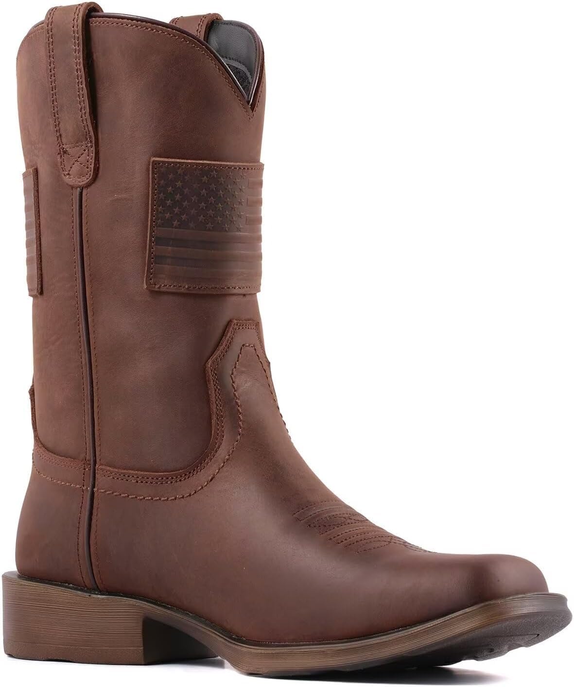 10 Inch Western Cowboy Work Boots V2857