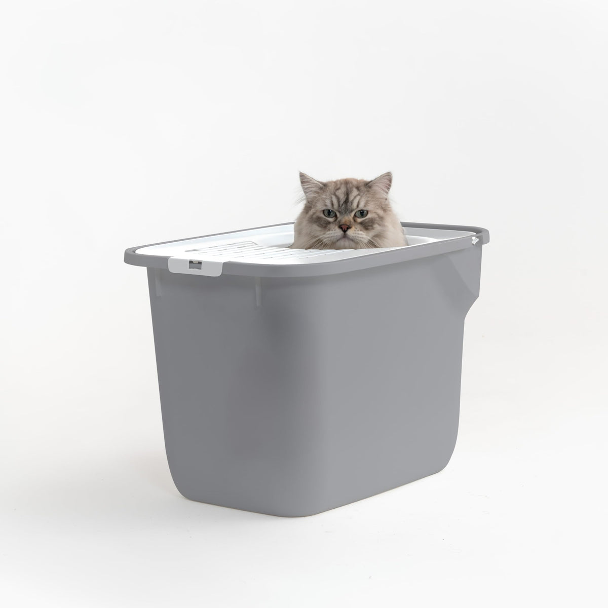 Large Top Entry Hooded Cat Litter Box L1751