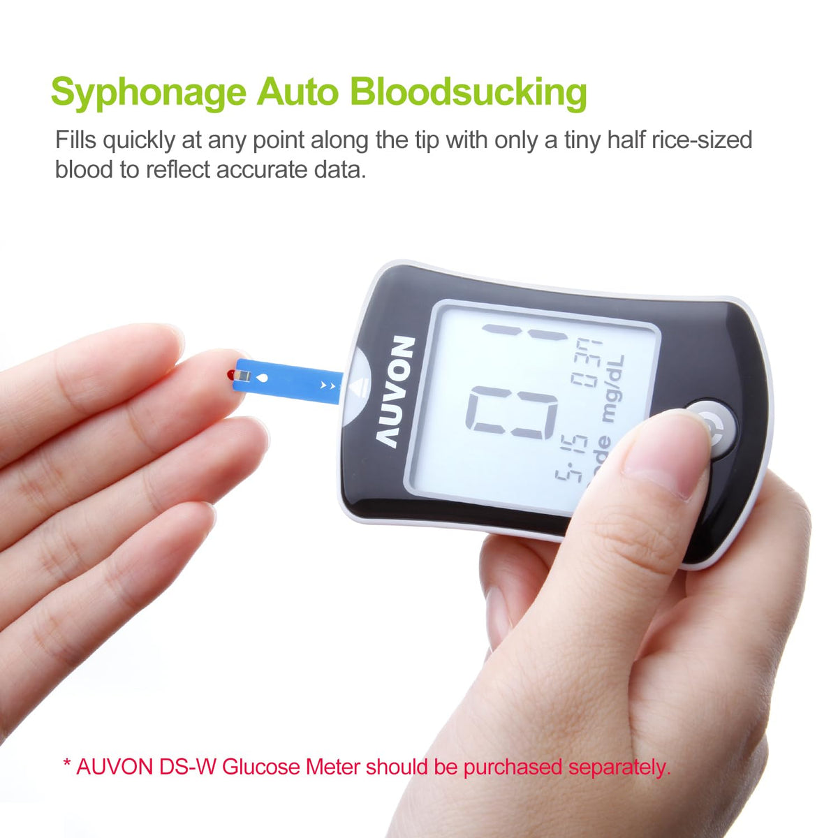 Blood Glucose Test Strips 100 Count V917