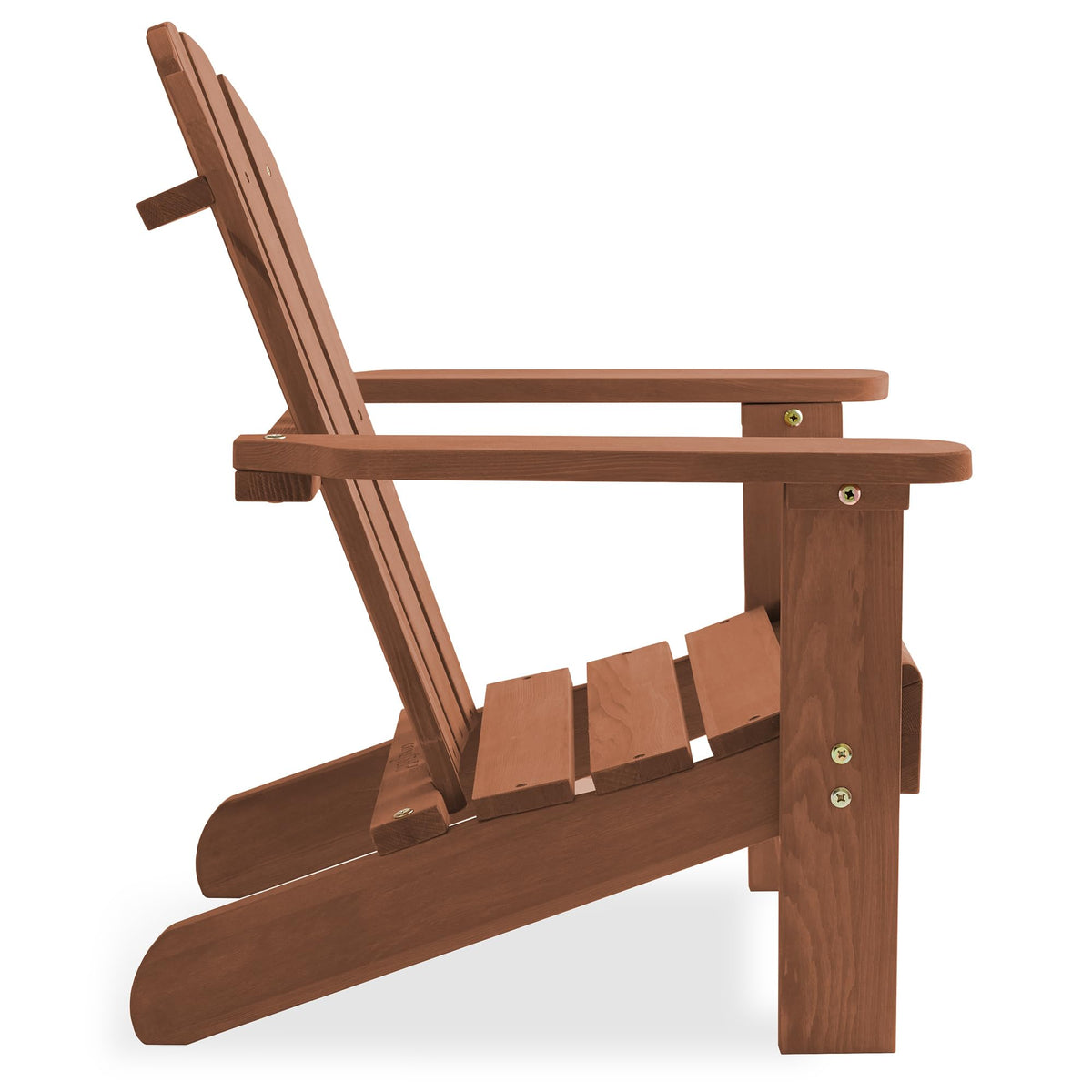 Espresso Cedar Wood Children's Adirondack Chair G649236