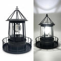 Solar Lighthouse Lamp IP65 Waterproof Outdoor Solar Light W735