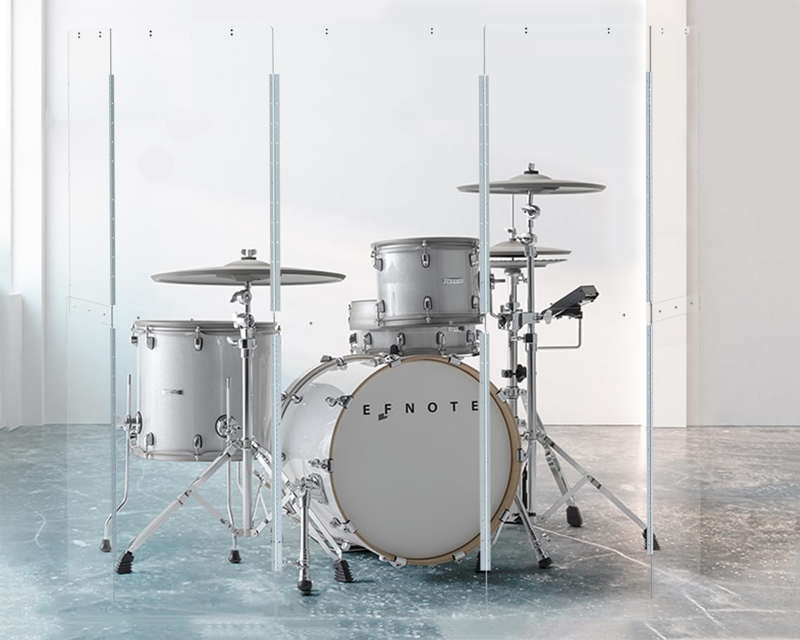 Portable Drum Shield Panels 5-Panels 2ft x 5ft C966912