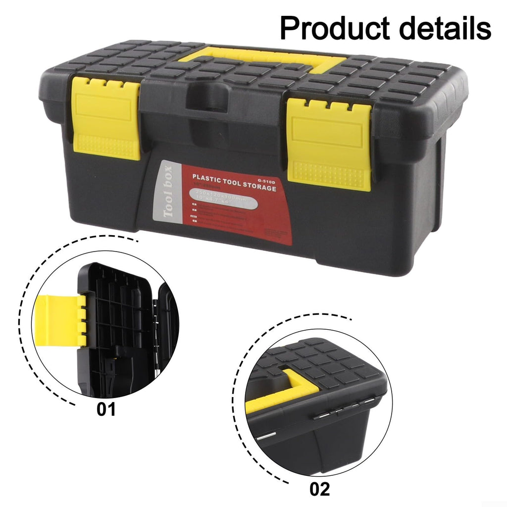 10 Inch Plastic Tool Box Storage Case B5613