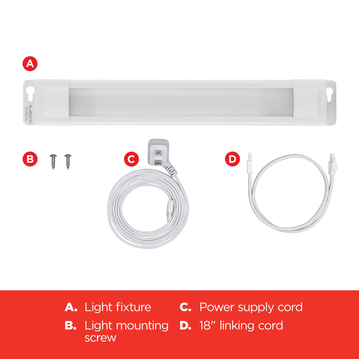 24 Inch Plug in Under Cabinet Light 2700K U45526