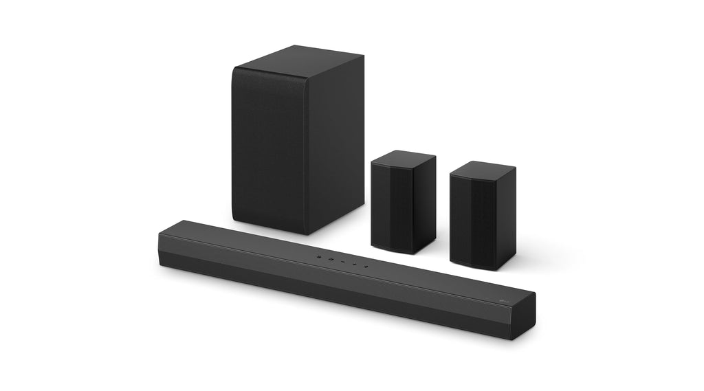 4.1 ch. Home Theater Soundbar with Rear Surround Speakers and Wireless Subwoofer N770
